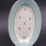 Pair of small cups or opaque porcelain ravines Model Duchess, St Amand Hamage