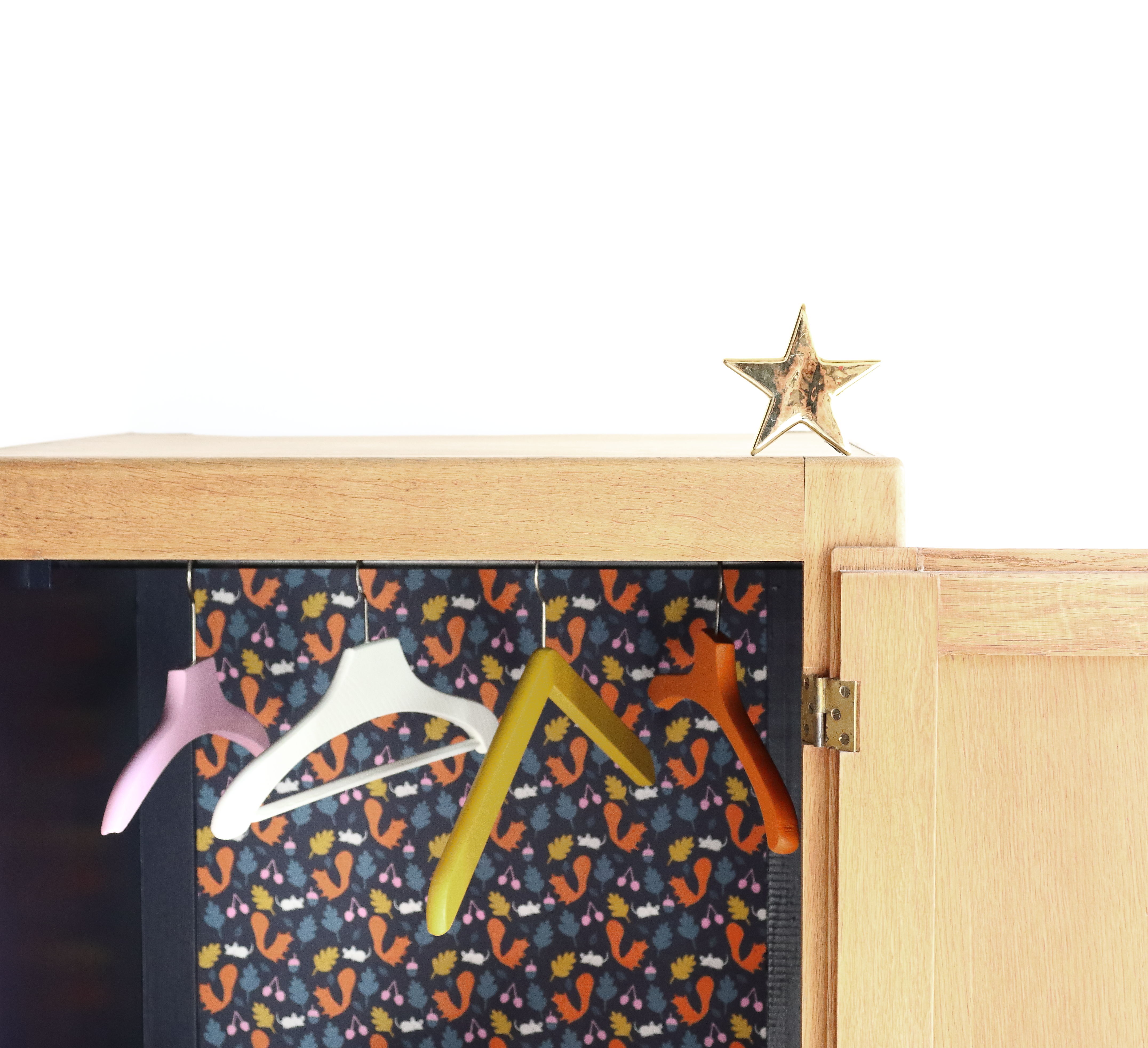 Vintage oak boarding wardrobe revisited