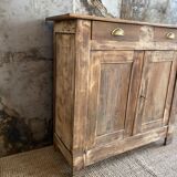 Parisian buffet in raw wood