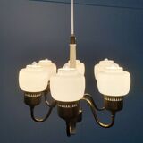 Swedish chandelier T526 from the mid-century by Hans-Agne Jakobsson for Hans-Agne Jakobsson AB.