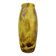 Large marbled yellow Art Deco vase