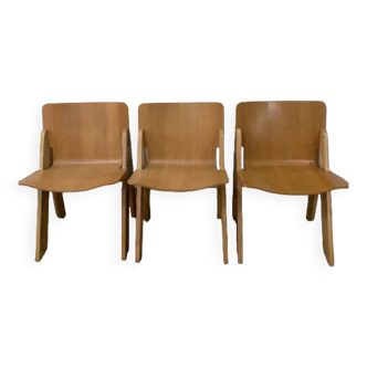 3 70s chairs