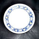 Set of 3 Villeroy & Boch vintage CADIZ porcelain dinner plates, 1970s