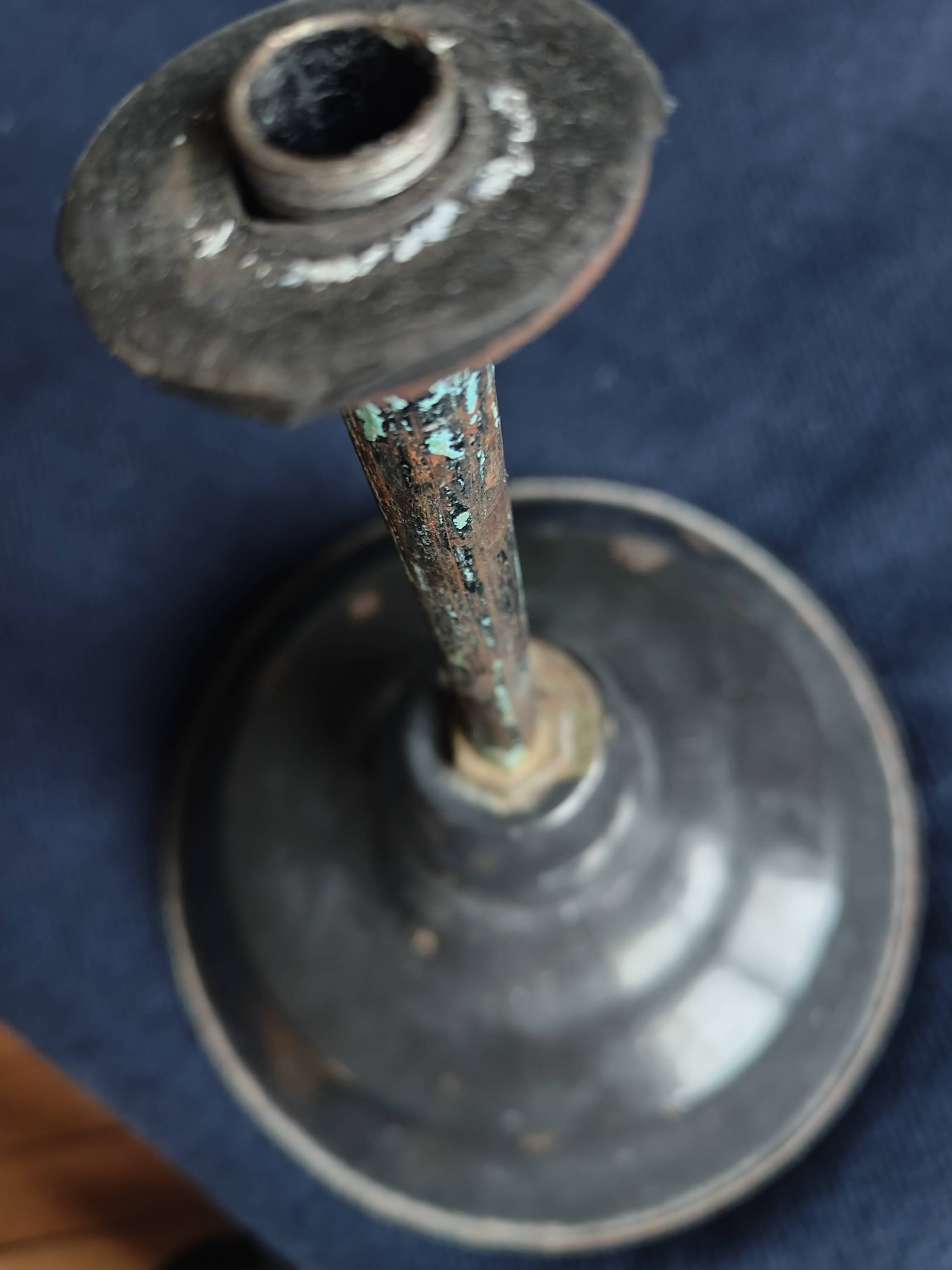 Vintage metal industrial pendant light