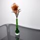Green soliflor sommerso vase by seguso, murano, italy, 1970