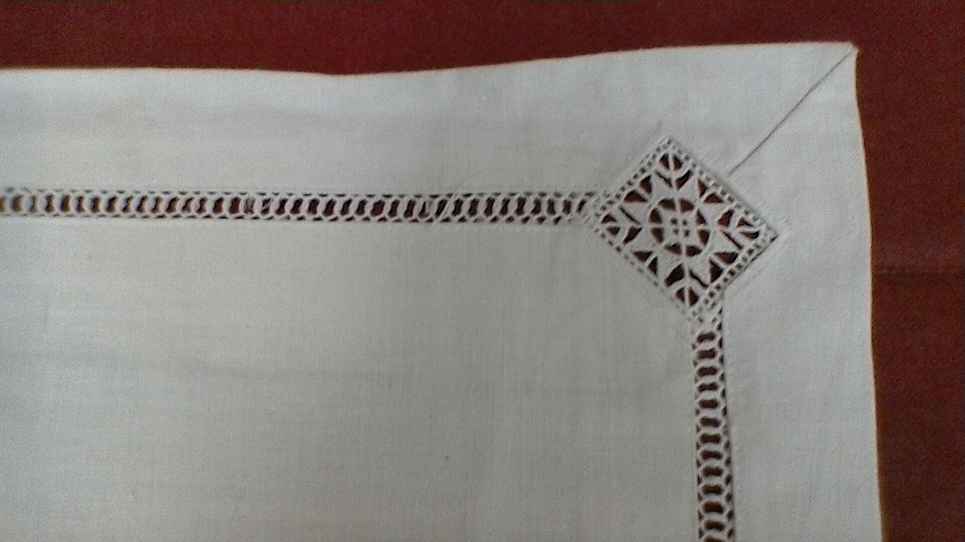 Linen pillowcases, vintage