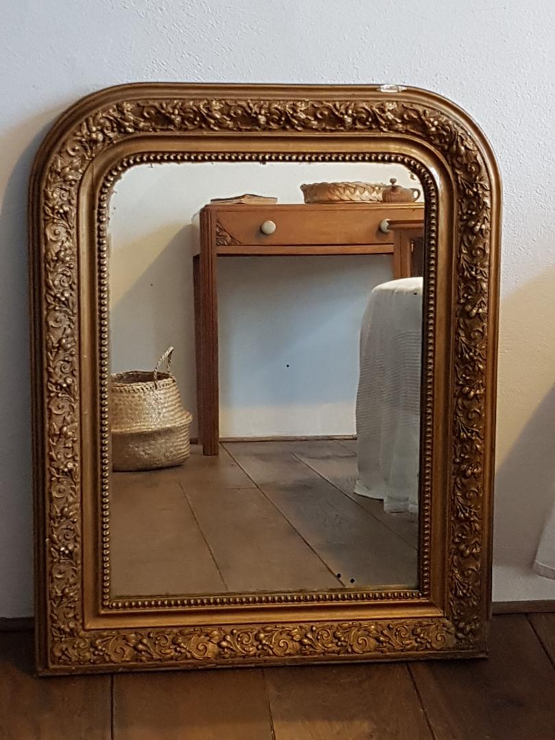 Old golden mirror 71x56cm