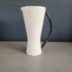 Vintage black and white diabolo pitcher