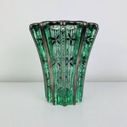 Vase art déco Pierre D'Avesn décor à l'argent par atelier Saint Graal