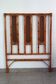 Bamboo and cane headboard from the 1970s.