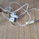 Paire de lampes boules en rotin 60-70
