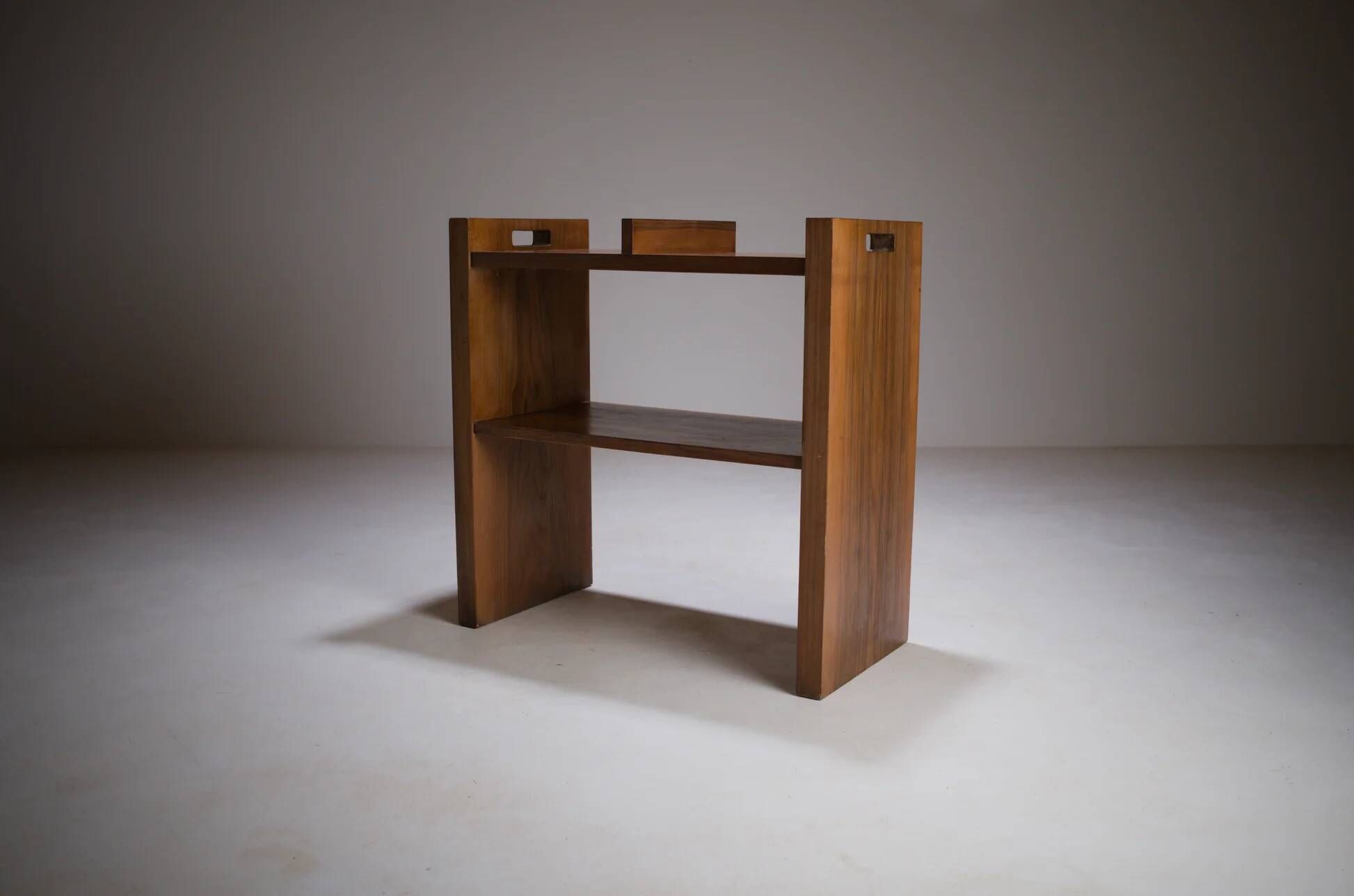 Rationalist side shelf, around 1930