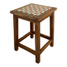 Old kitchen stool, from vintage workshop.