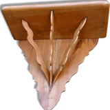 Etagère ancienne en bois fruitier