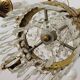 6-light hot air balloon chandelier with crystal pendants, late 19th century