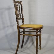 Fischel chair, Napoleon III type Bent wood, circa 1900 - bistro -Canadian-
