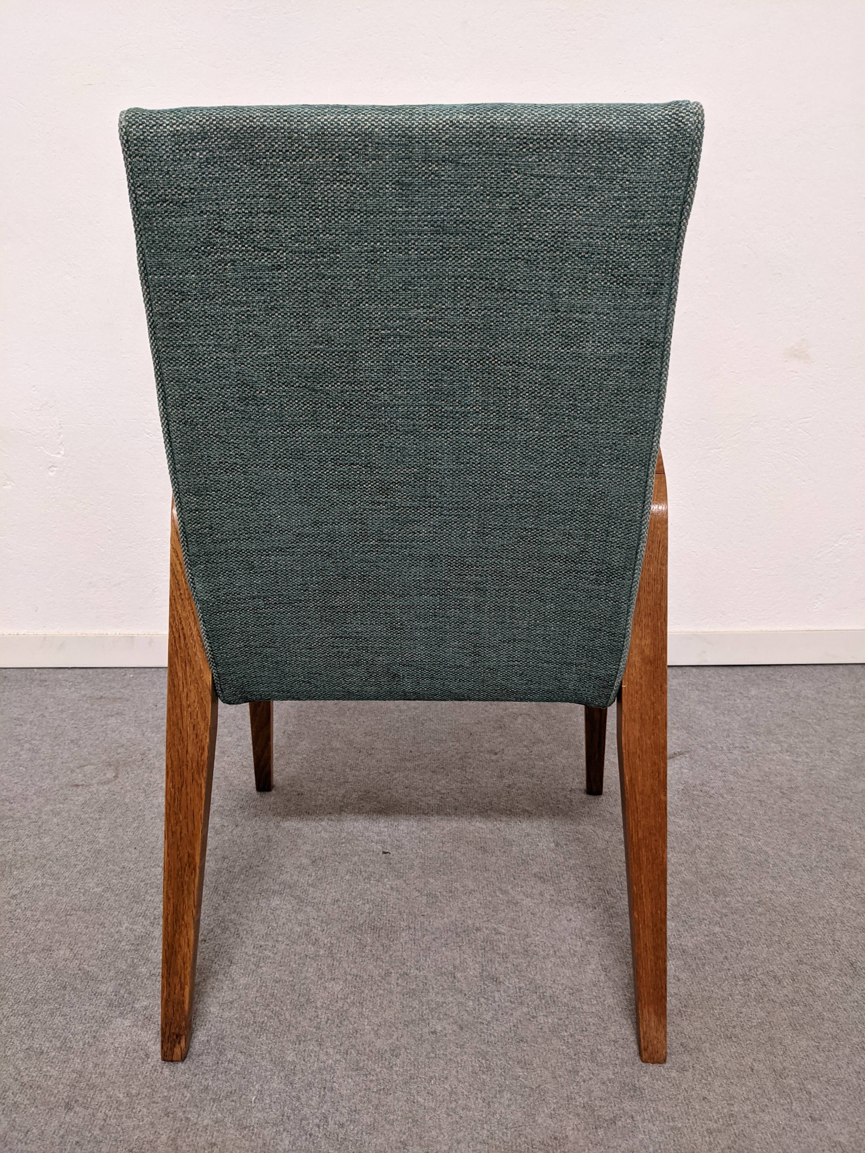 Pair of free span bridges armchairs from the 50s
