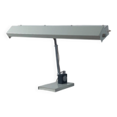 Lampe de bureau en métal vintage XXL par Klaus Musinowski DDR