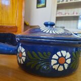 Alsatian service in glazed terracotta