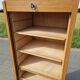 Art Deco filing cabinet with curtain 120 cm
