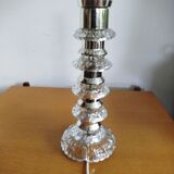 Iconic Carl Fagerlund x Orrefors lamp – cut glass, 1960s