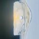 Model 4636/2 Ice Glass Wall Lamp By Carlo Nason For Franken Kg, Germany 1970S
