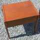 Pair of Scandinavian-style teak bedside tables from the 1970s.