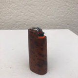 Thuya wood lighter holder