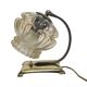 Art Deco bedside lamp, Belgium, 1950s