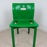 Stackable Chairs K 4870 Design Anna Castelli Ferrieri for Kartell Edition 1985 - - (Set of 4 Pcs)