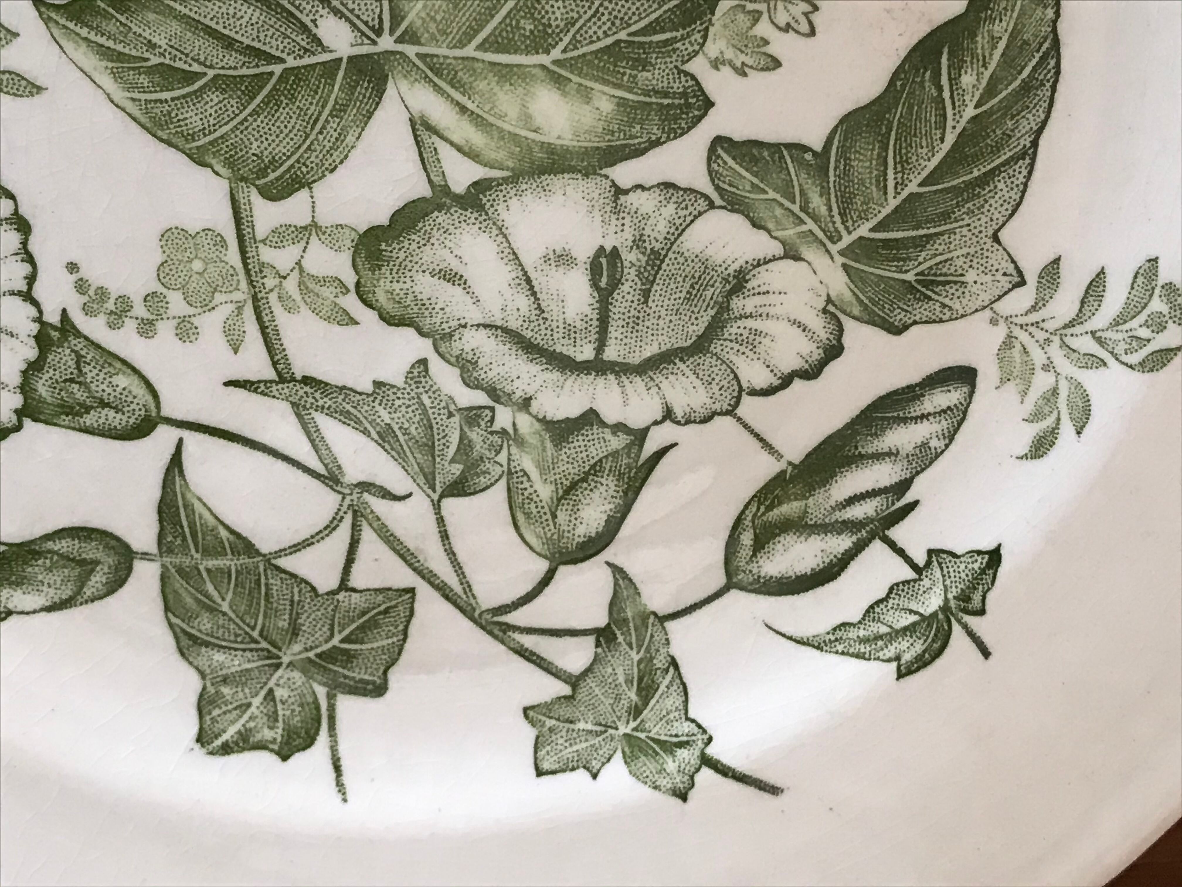 Lot of 6 Gien flat plates