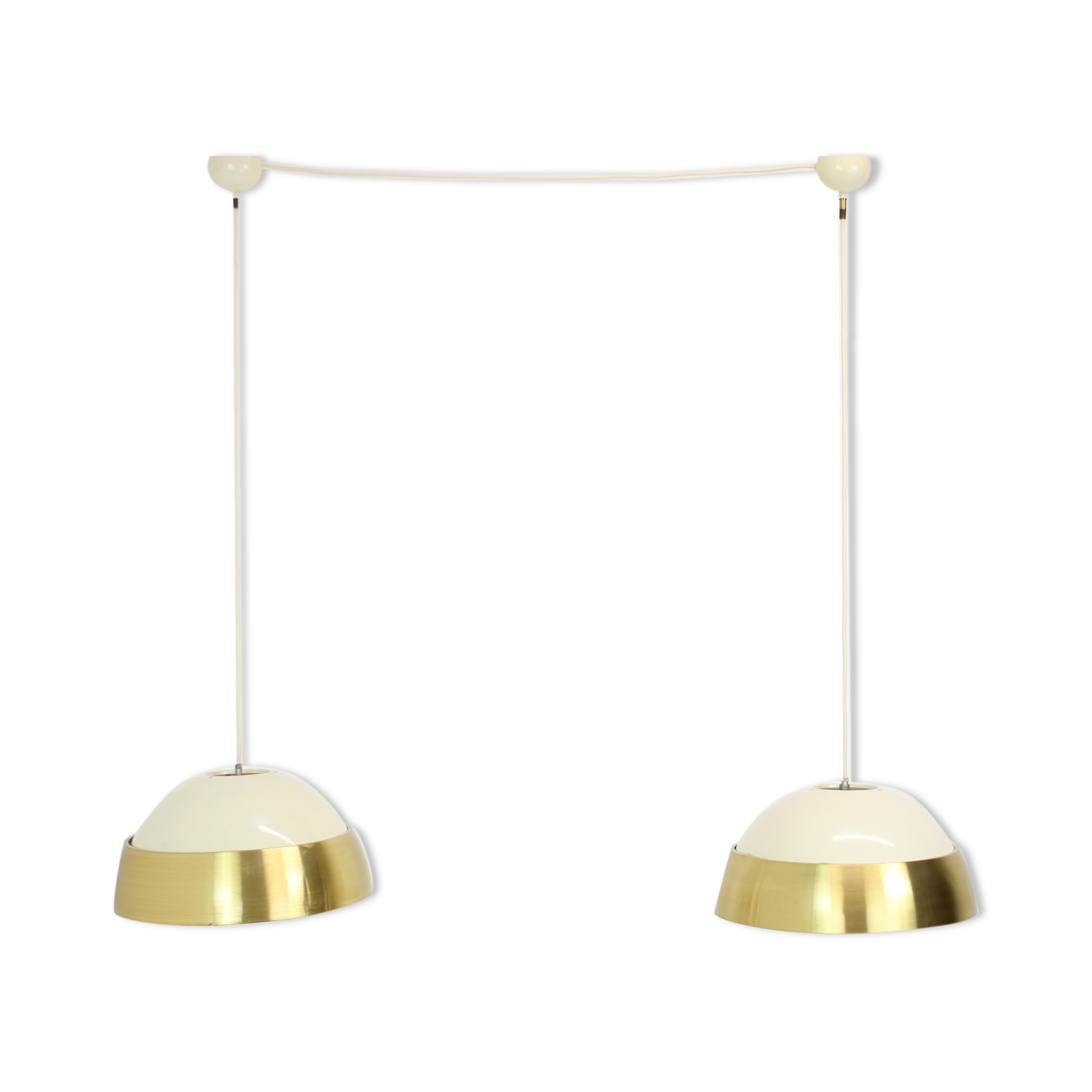 Set of Two Space Age Pendants by Napako, 1970s