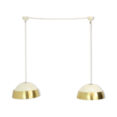 Ensemble de deux suspensions space age par Napako années 1970