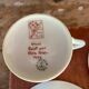 Two monastic porcelain cups