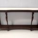 Outstanding Art Deco Style Console with a Carrara Marble Top, Italy