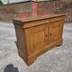 Louis Philippe buffet in solid oak.