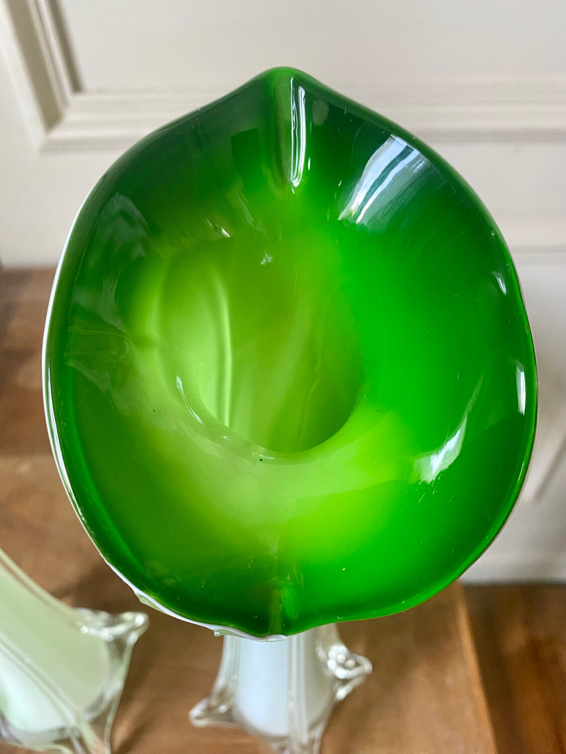 Paire de vases style Murano années 60