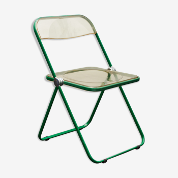 Green Plia chair by Giancarlo Piretti for Castelli, 1960s