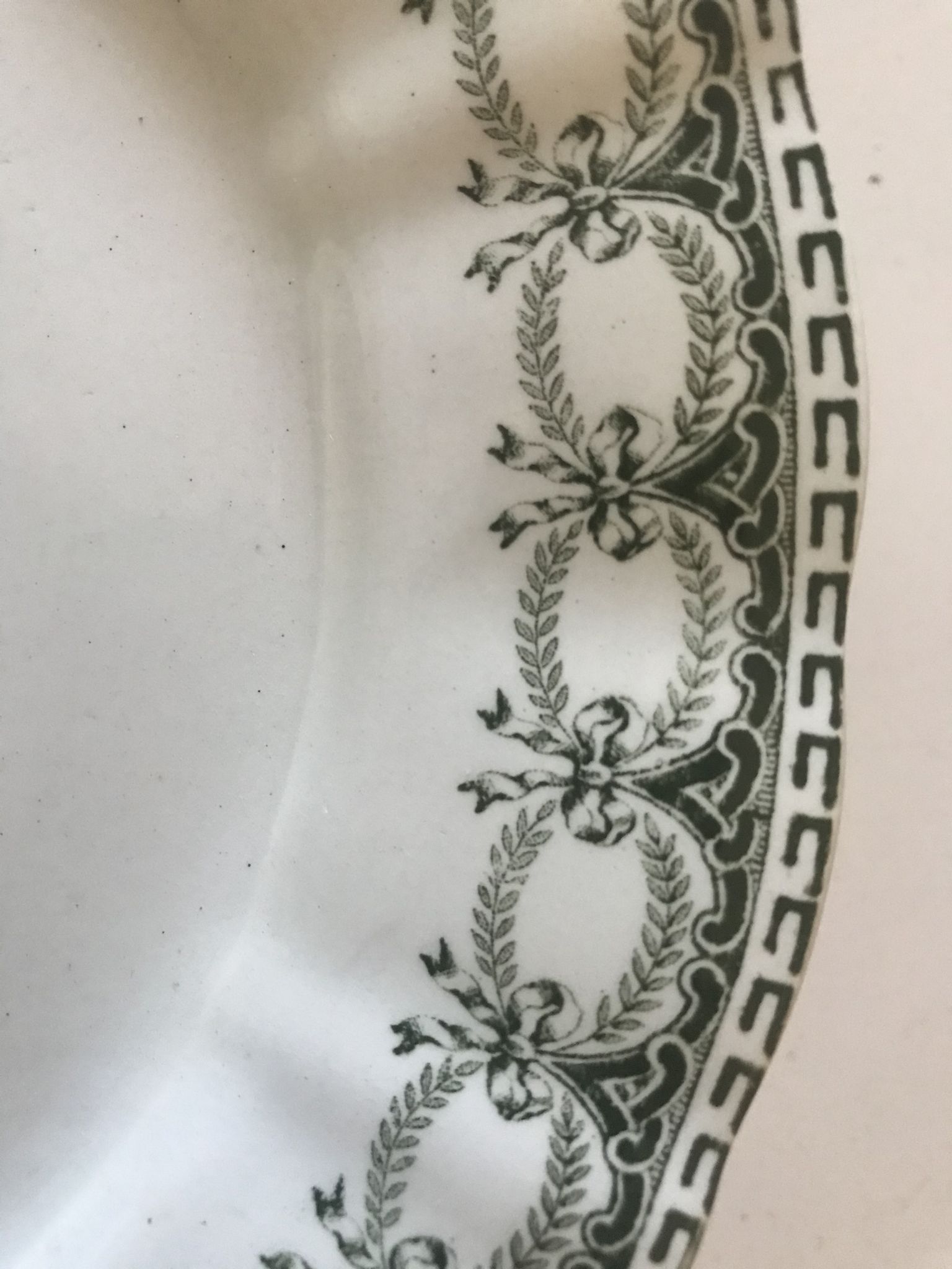 Plat compotier St Amandinoise