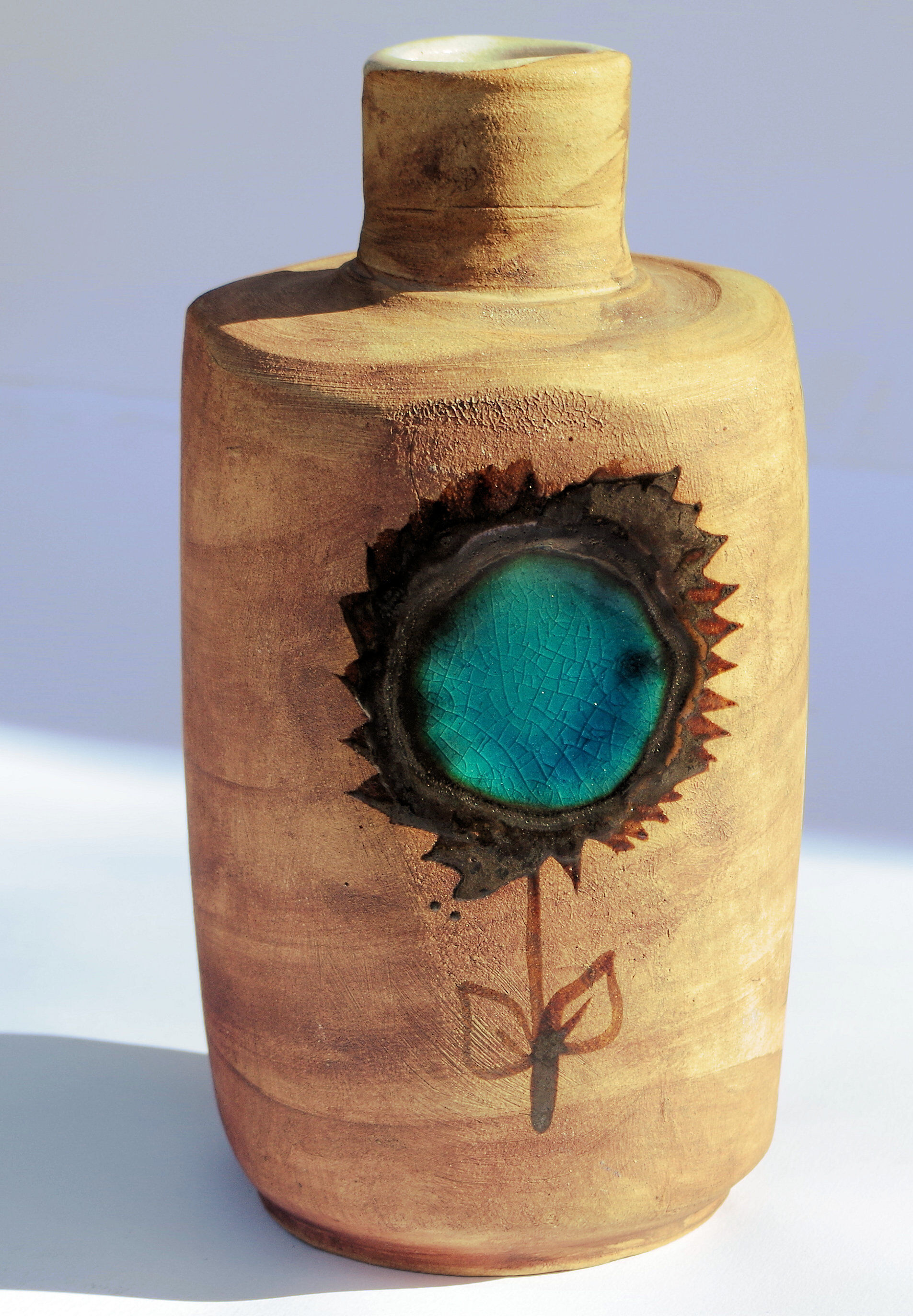 Gre Dove pottery vase