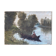 HST painting "River walk" 1883 signed Chaussemier for restoration
