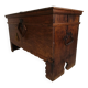 Elegant 18th century oak chest – dated 1756