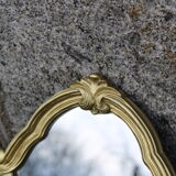 Miroir vintage doré 32x47cm