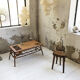 Rattan coffee table