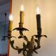 Bronze wall lights