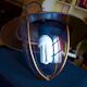 Glass and metal hanging lamp - Massive
