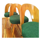 Set of chairs designed by A.Suman, Czechoslovakia, the 60s