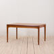 Danish extension dining table in teak by Henning Kjaernulf for Vejle Mobelfabrik, 1960s
