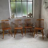 4 Scandinavian chairs Sweden Stolfabrik