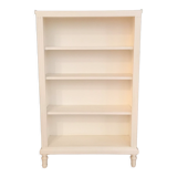 Bibliothèque étagère ancienne couleur blanc mat